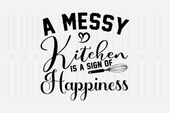 A Messy Kitchen is a Sign of SVG Graphics
