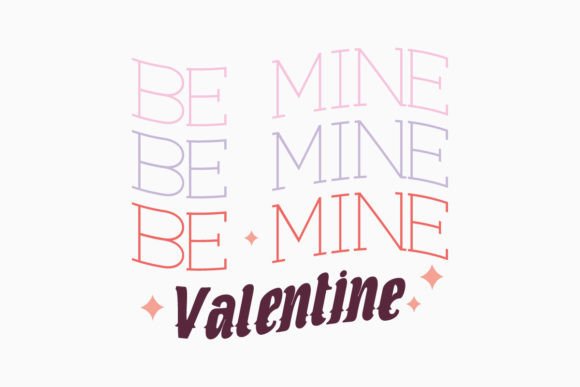 Be Mine Valentine SVG Retro Design Review