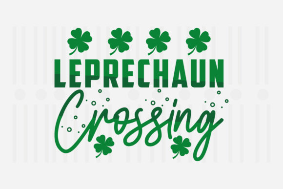 Leprechaun Crossing SVG Design Review