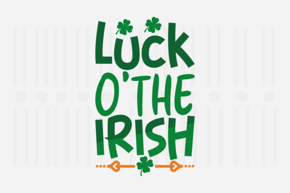 Luck O the Irish SVG for Embroidery Projects